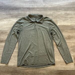 Lululemon long sleeve polo, size medium